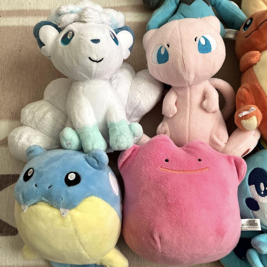 ポケットモンスター　ぬいぐるみ　11点まとめ売り ポケモン ぬいぐるみ まとめ売り 11点 - ぬいぐるみ新しい
