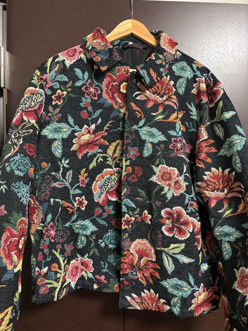ZARA ゴブラン　花柄　ジャケット　Lサイズ 5,300円