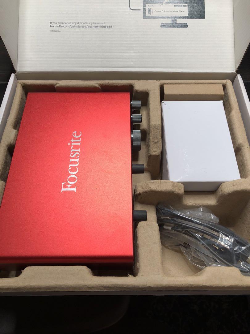 Focusrite Scarlett 8i6 USB オーディオインターフェース