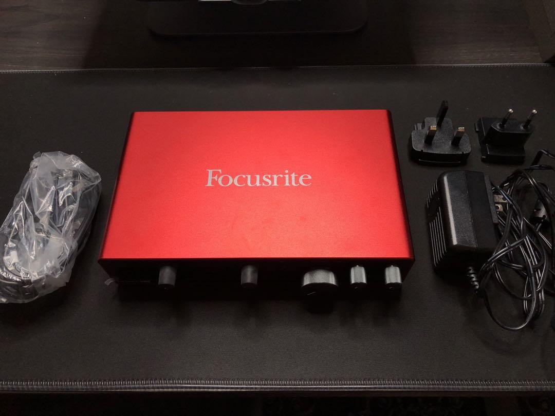 Focusrite Scarlett 8i6 USB オーディオインターフェース