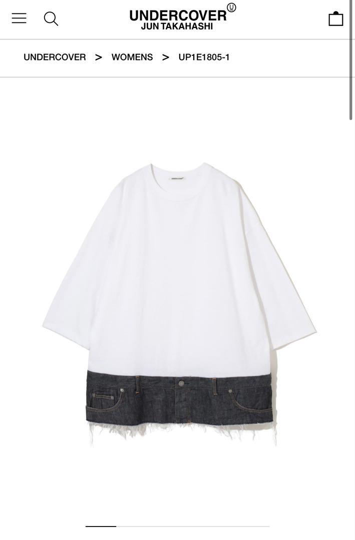 UNDERCOVER アンダーカバー ホワイト Tシャツ サイズ1