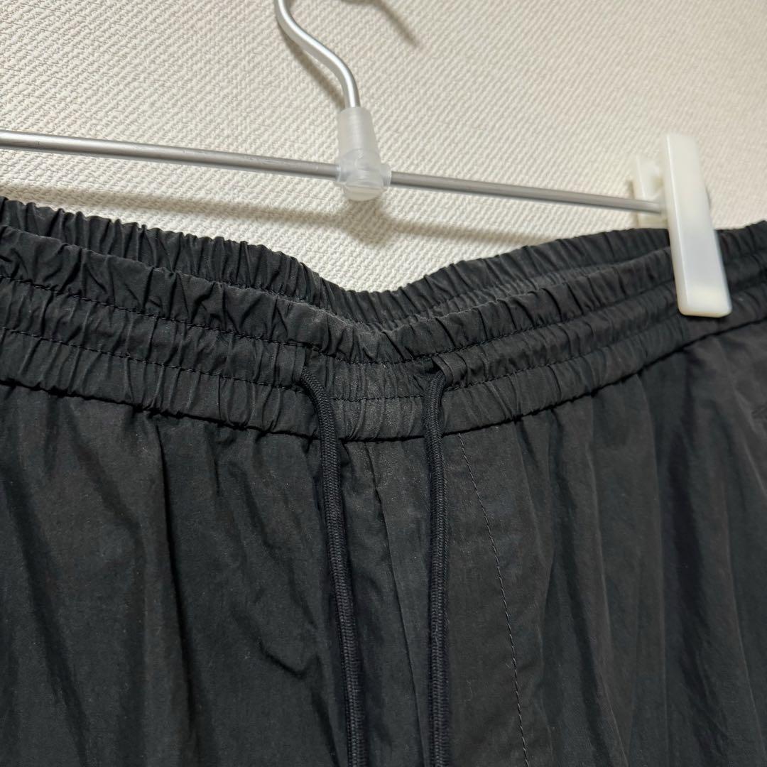 Juun.j ナイロンワイドサルエルパンツ50黒