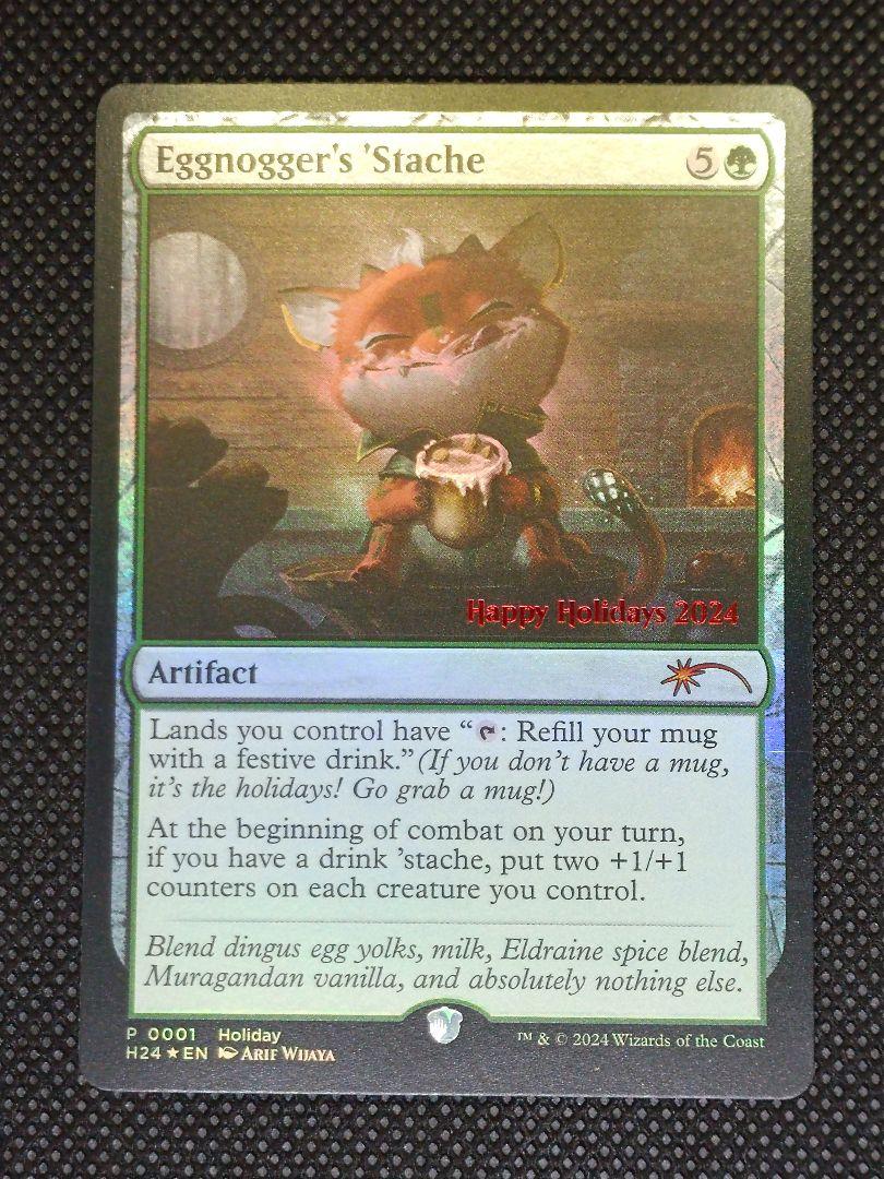 Eggnogger's 'Stache · Happy Holidays (HHO) #24 · Scryfall