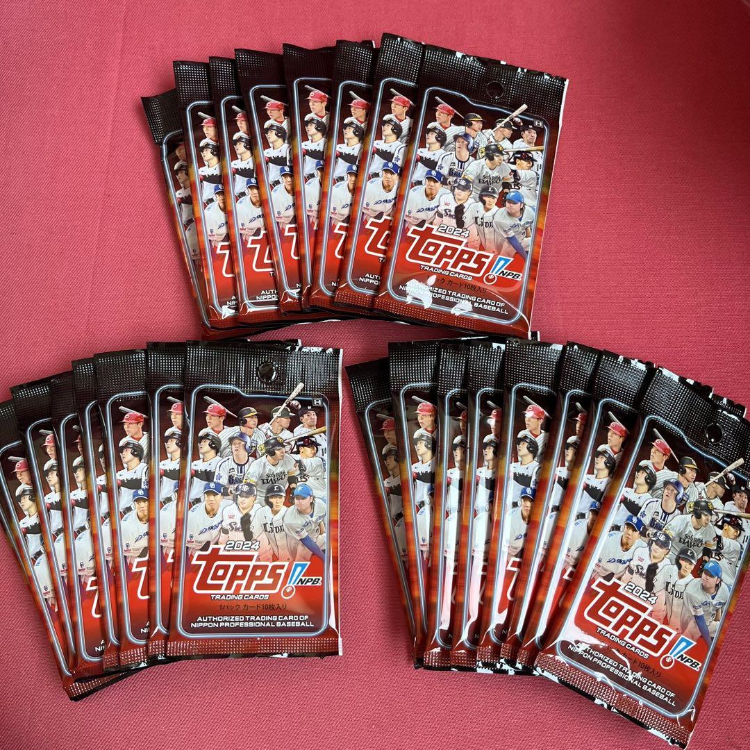 2024 TOPPS トップス NPB ベースボールカード 1BOX
