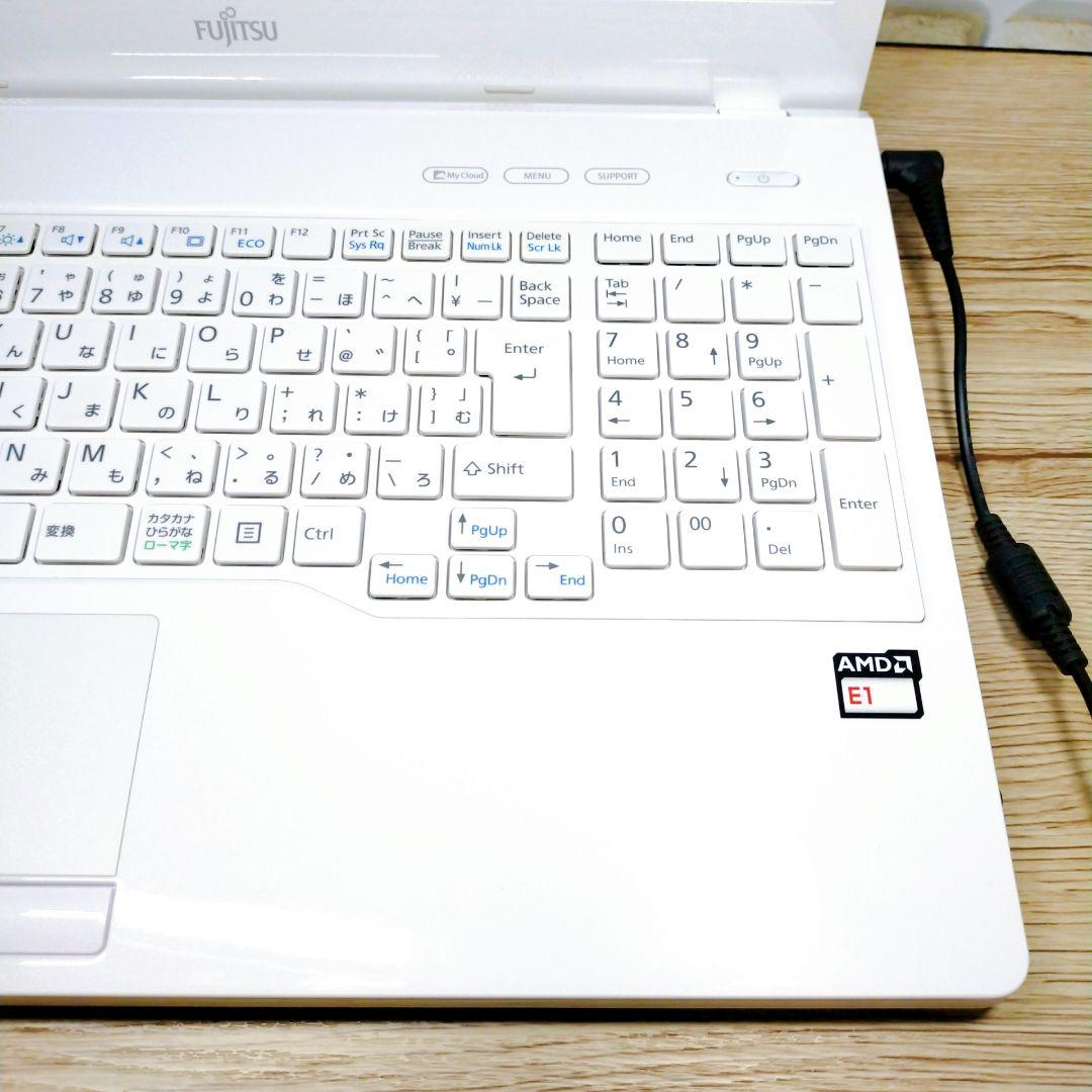 【超快適ノートPC！】ノートパソコン windows11 office 富士通 超快適SSD✨富士通ノートパソコン✨Windows11 Office付き