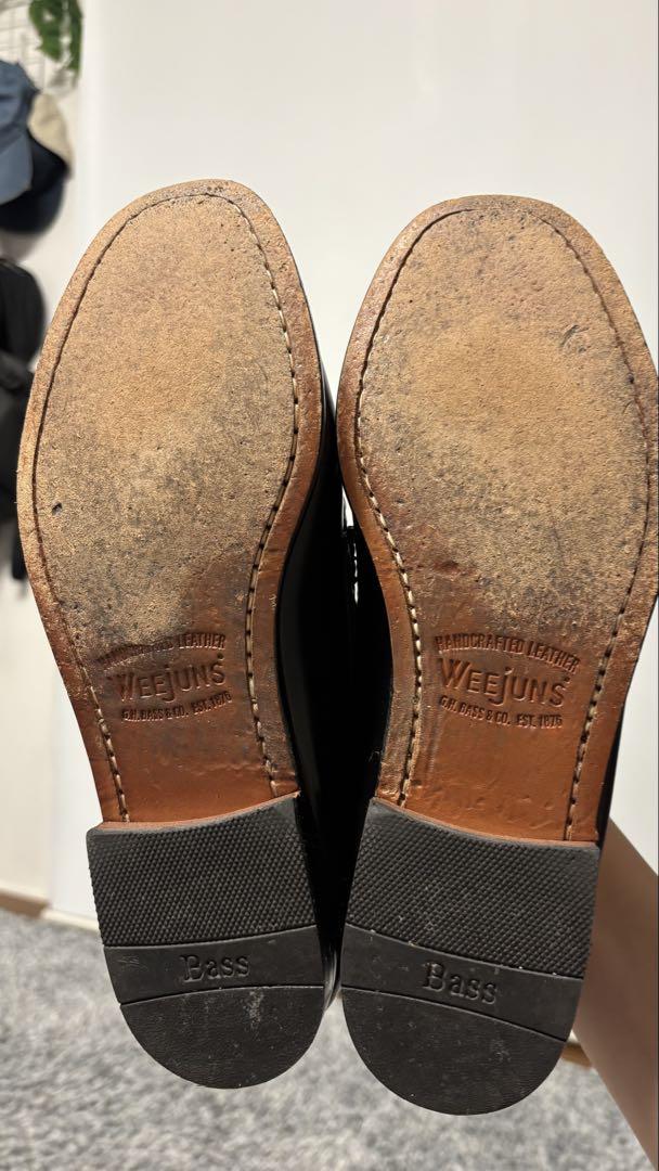 WEejuns LEXINGTON ブラックレザー タッセルローファー