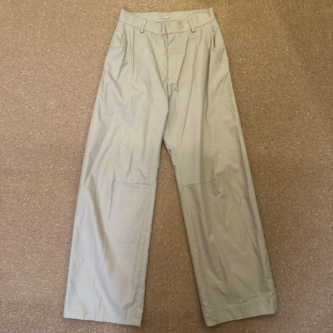Deuxieme Classe TUCK CHINO ワイドパンツ サイズ38