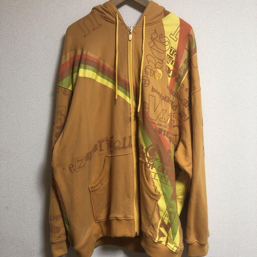 希少　90s ミーザン　パーカー　メンズ3XL