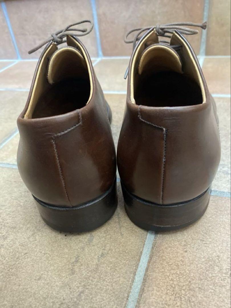 【美品】F.lli Giacometti イタリア製革靴　39サイズ　ブラウン