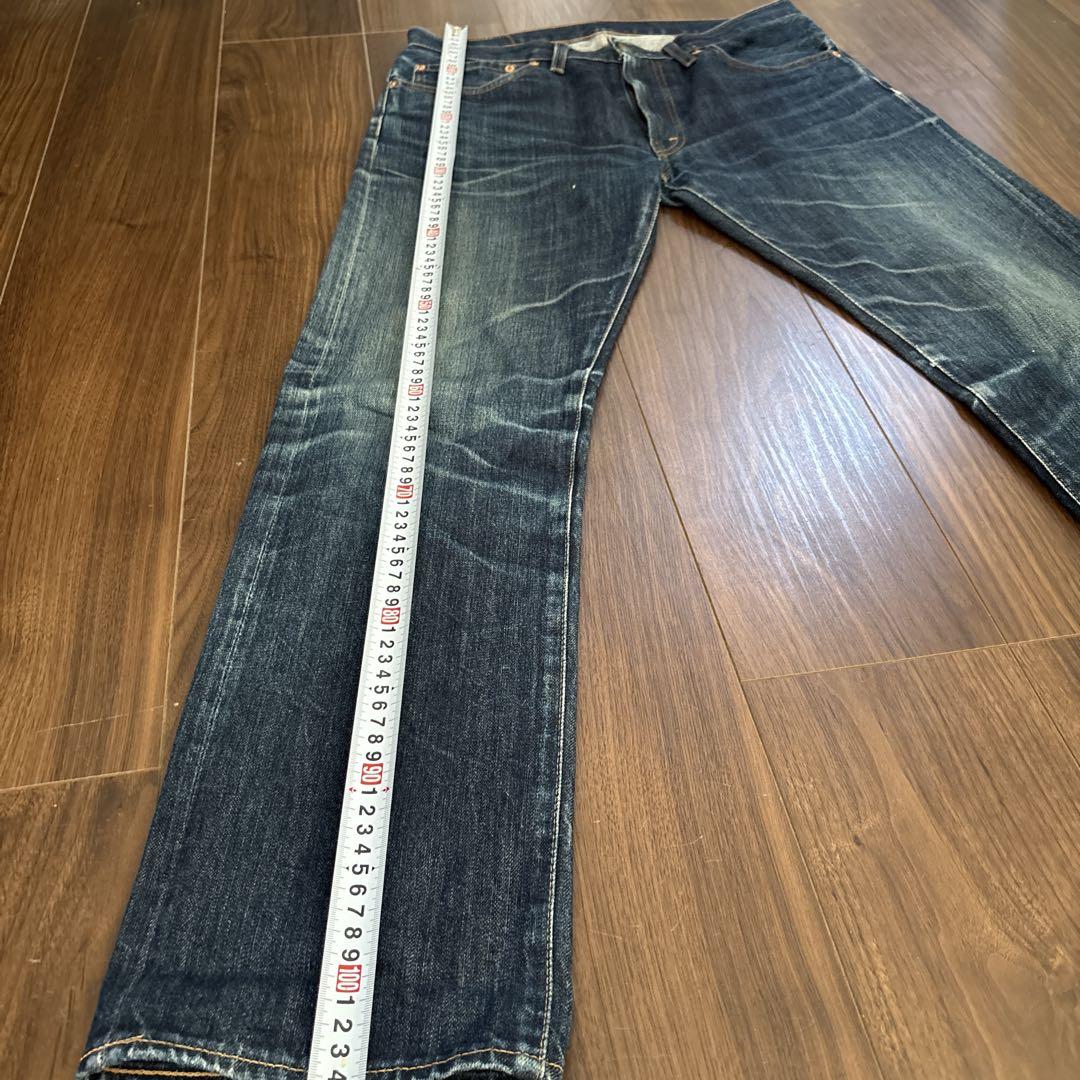 LEVI‘S リーバイス 505 LVC W33鬼ヒゲ　ハチノス