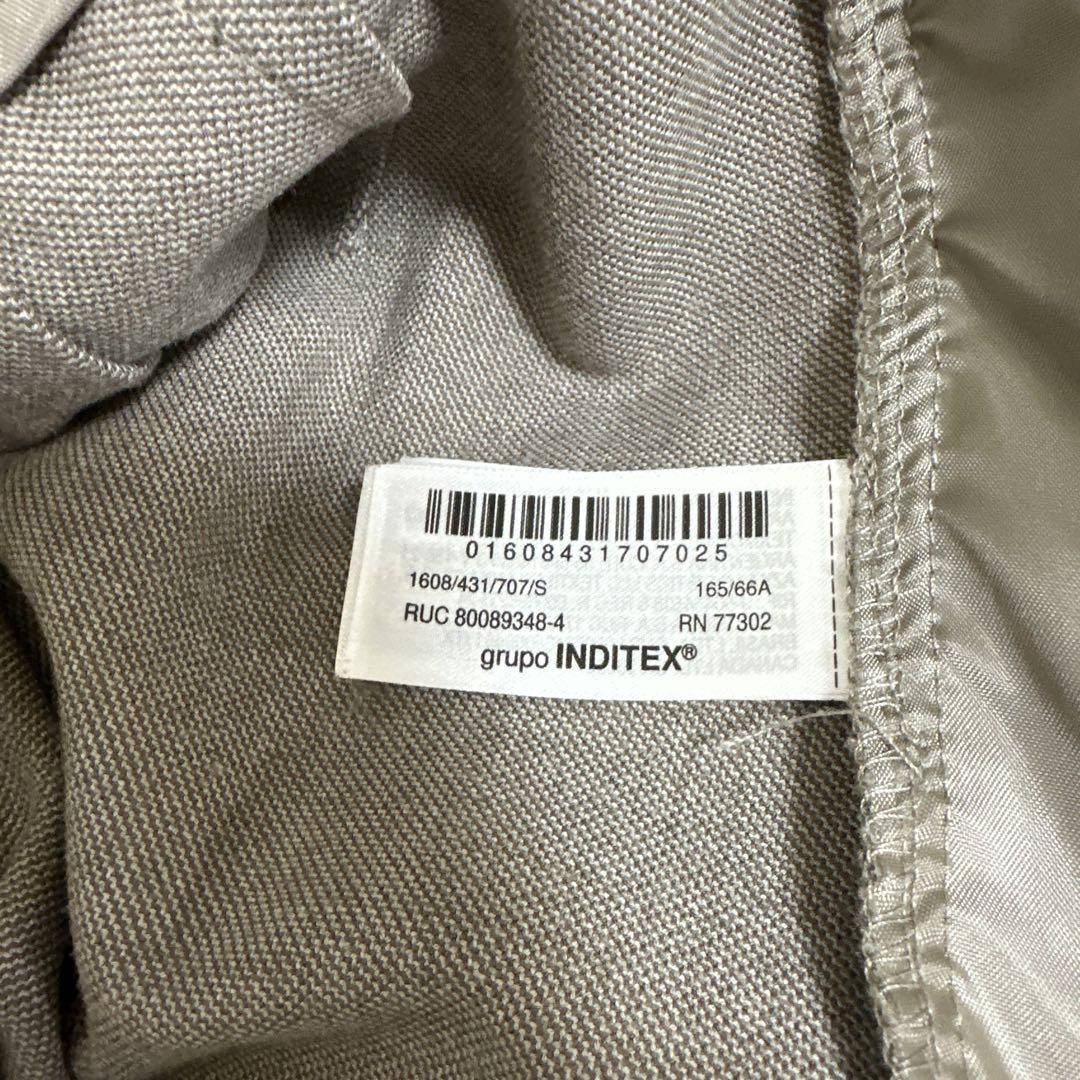 ZARA ハイウエストパンツ - メルカリ