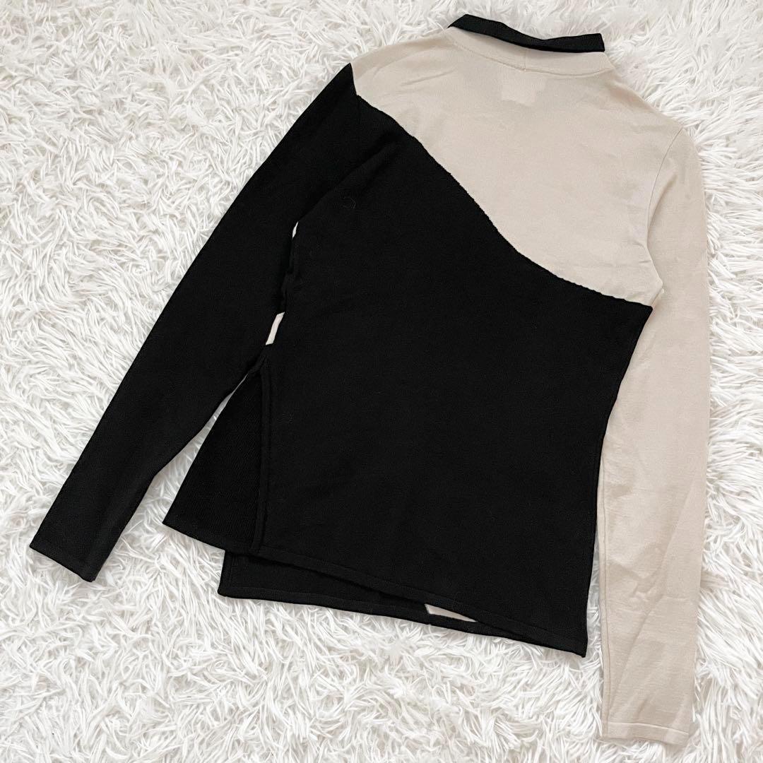 ⭕️▲極美品　DESCENTE　デサント　ウェア　モカ　ベージュ　バイカラー　S