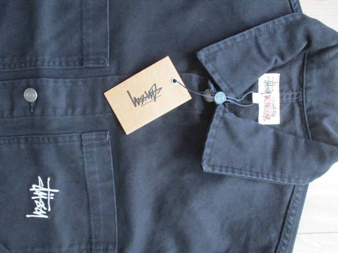 好評人気 stussy ステューシー デニムジャケット 黒 新品 贈り物対応 Sサイズ XZks9-m97535991305 低価大特価