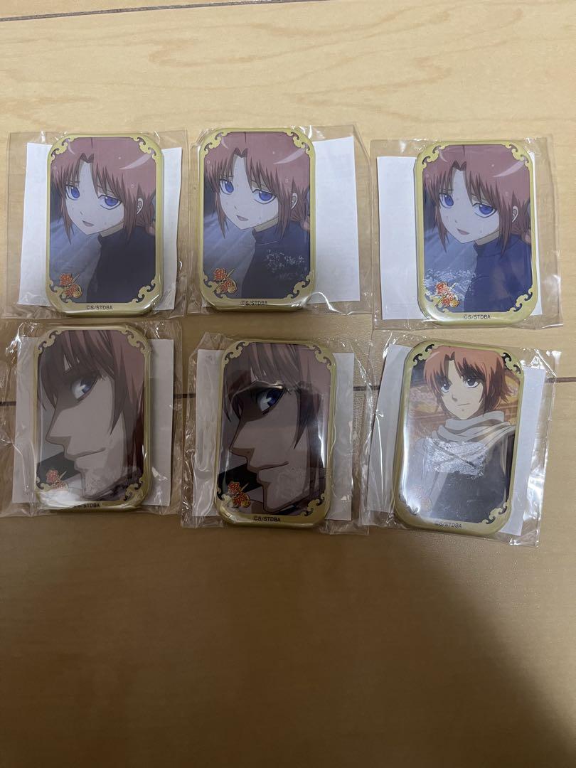 ⚫︎銀魂 キャラポ スクエア缶バッジ 神威 C 銀魂 キャラポップストア スクエア缶バッジ弍 神威セット - メルカリ