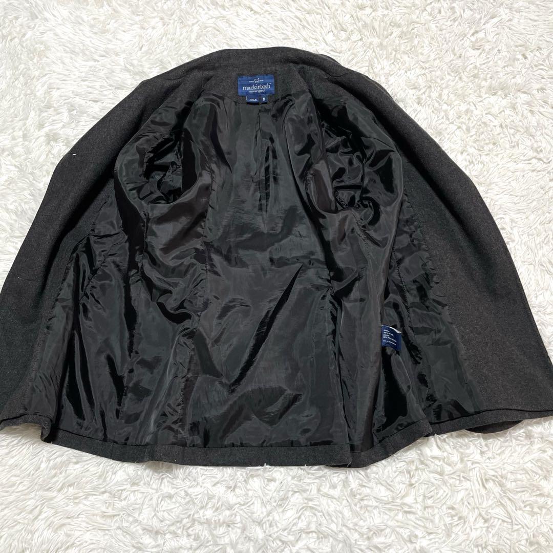 ✨美品✨Mackintosh ダークグレー ダブルブレストウールコート　サイズM