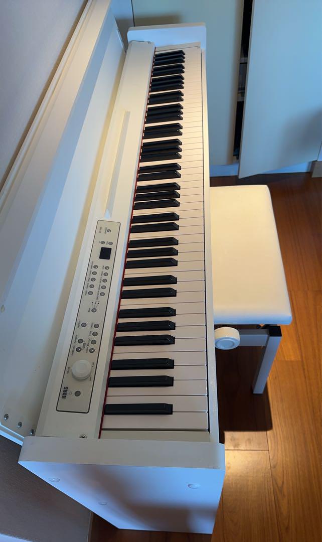 KORG 電子ピアノ LP-380 88鍵 本格的 2017年 - メルカリ