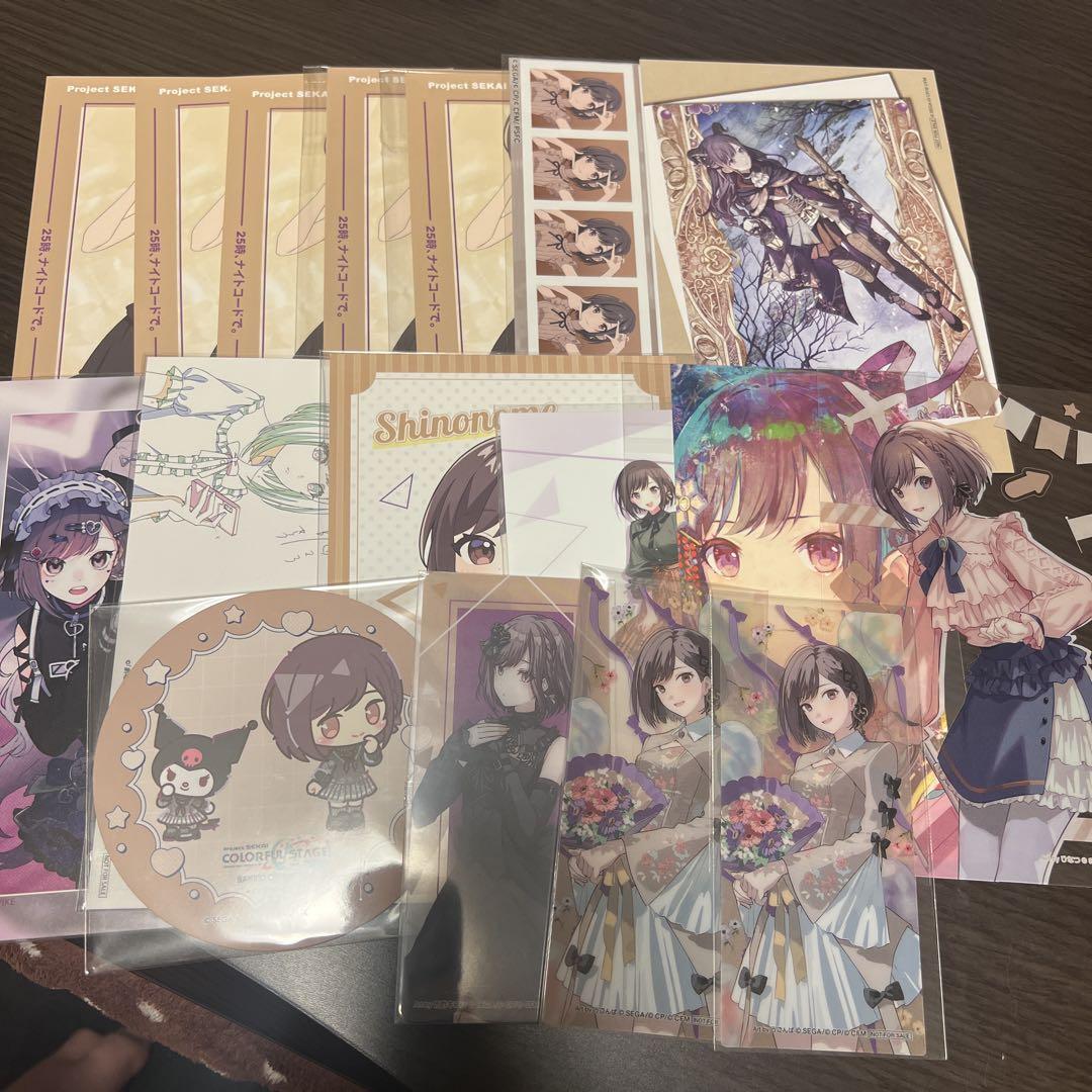 プロセカ プロジェクトセカイ 東雲絵名 ポストカード まとめ売り