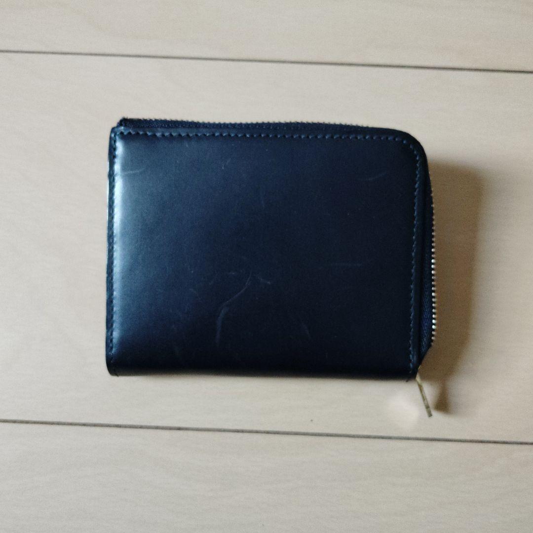 CRAFTSTO 黒 レザー 二つ折り財布