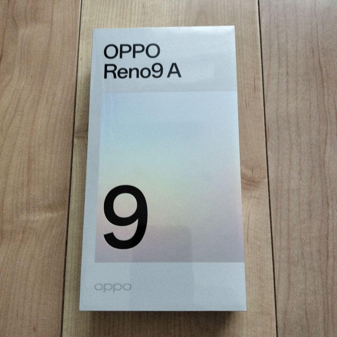 ありがとうございますOPPO Reno9 A ムーンホワイト新品