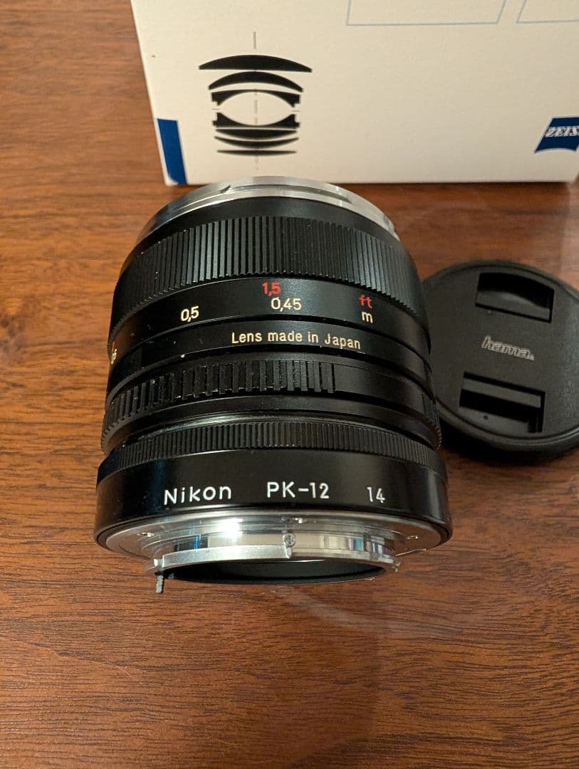Carl Zeiss Planar 50mm f1.４ ZF レンズ Fマウント