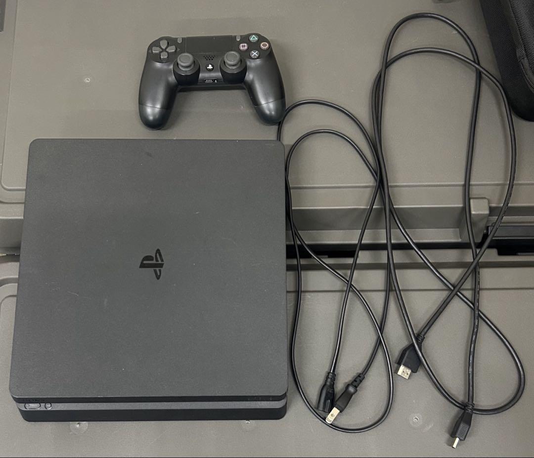 PlayStation4 slim CHU 2100Bブラックコントローラー付き - メルカリ
