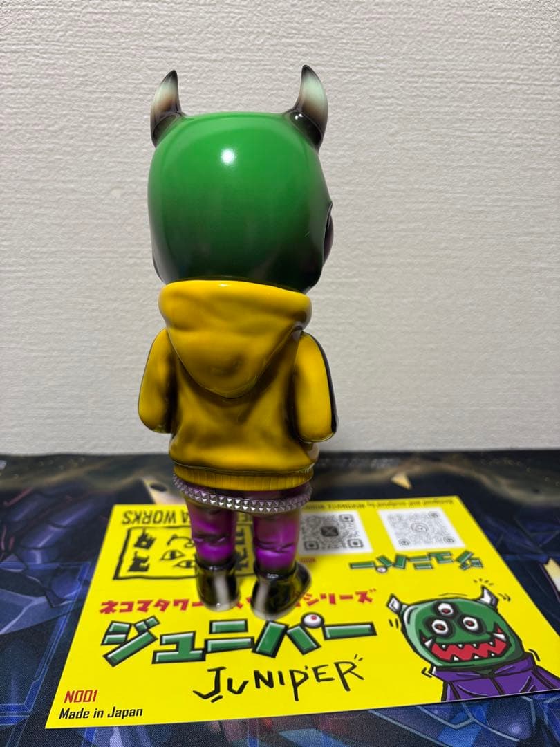 ワンオフ Juniper ジュニパー ネコマタワークス ソフビ目立った傷や汚れなし STEELWINDOWSANDDOORS_COM