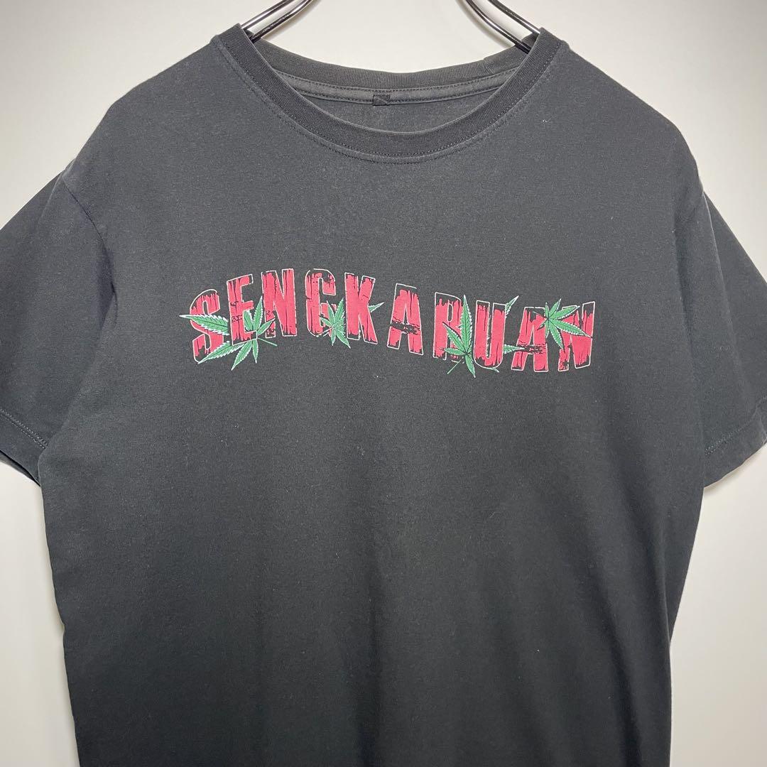 SENGKARUAN Tシャツ　サイズM デカロゴ　インパクト大　希少　古着