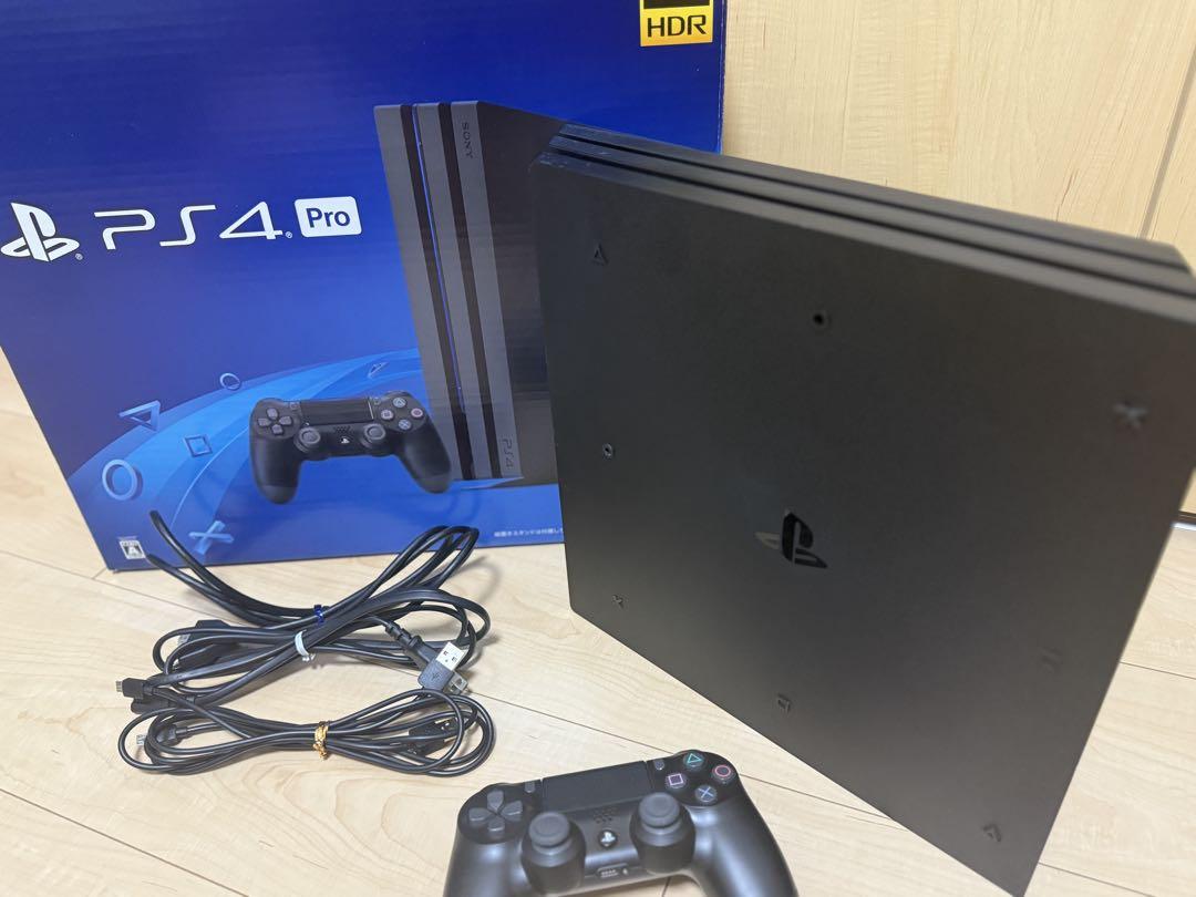 ps4 pro 1TB ジェットブラック　箱付き