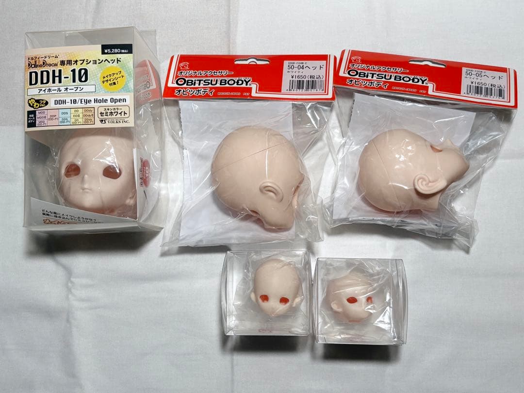 ドールヘッド ジャンク傷や汚れあり