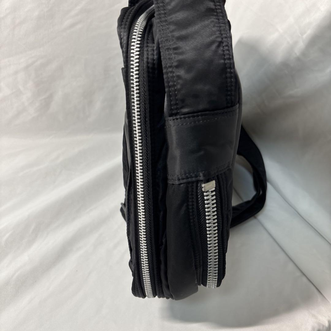 極美品✨PORTER ポーター タンカー ショルダーバッグ ブラック　2層