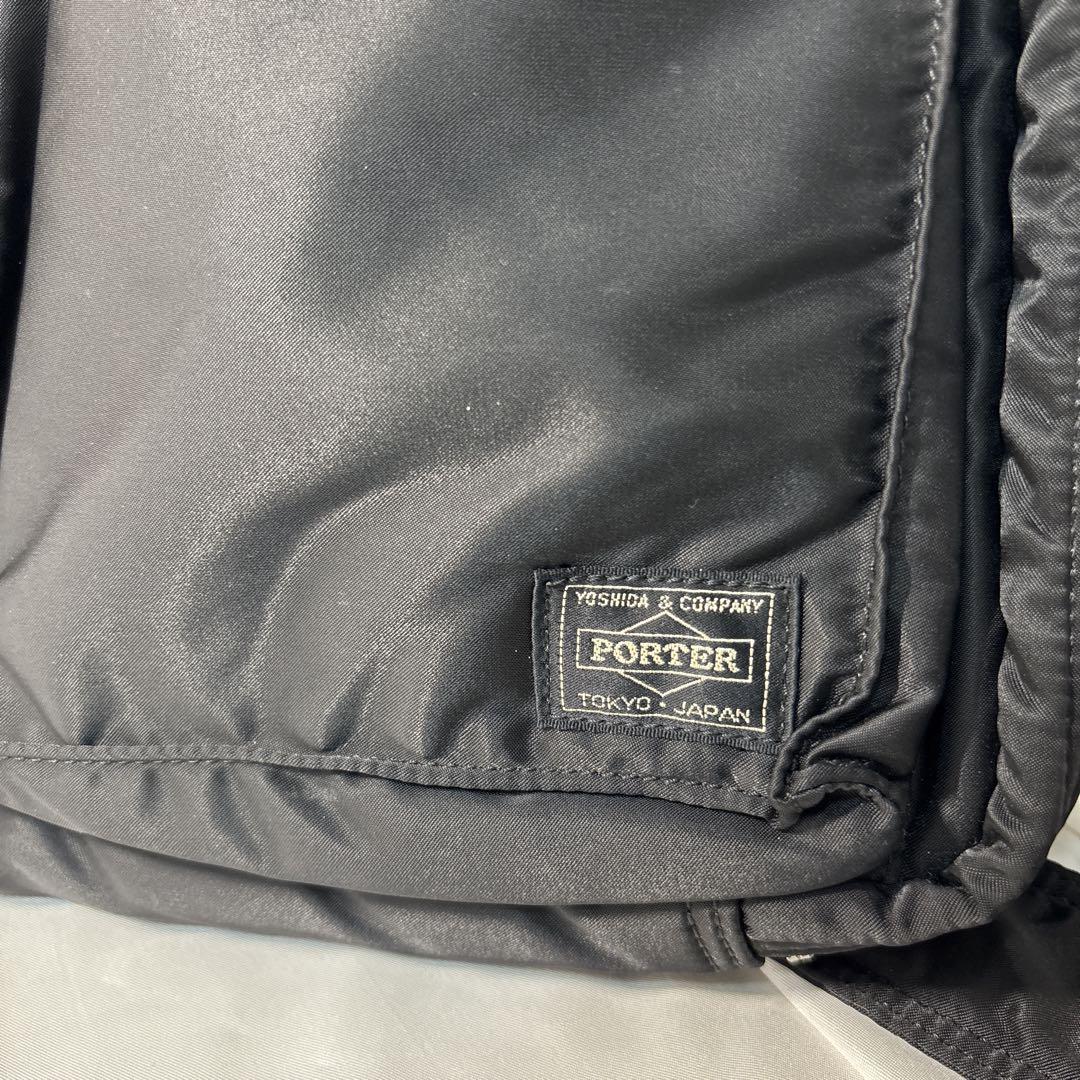 極美品✨PORTER ポーター タンカー ショルダーバッグ ブラック　2層