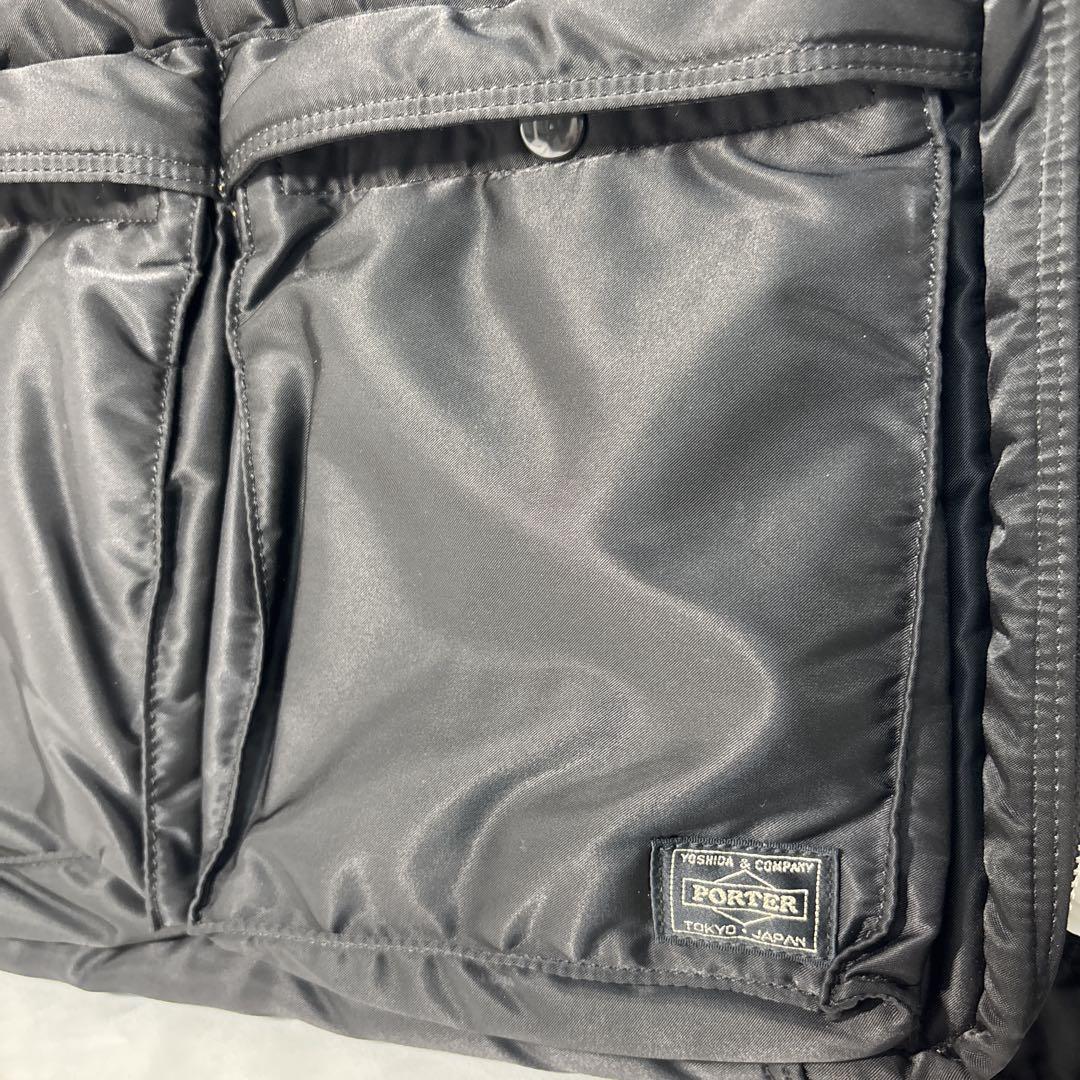 極美品✨PORTER ポーター タンカー ショルダーバッグ ブラック　2層