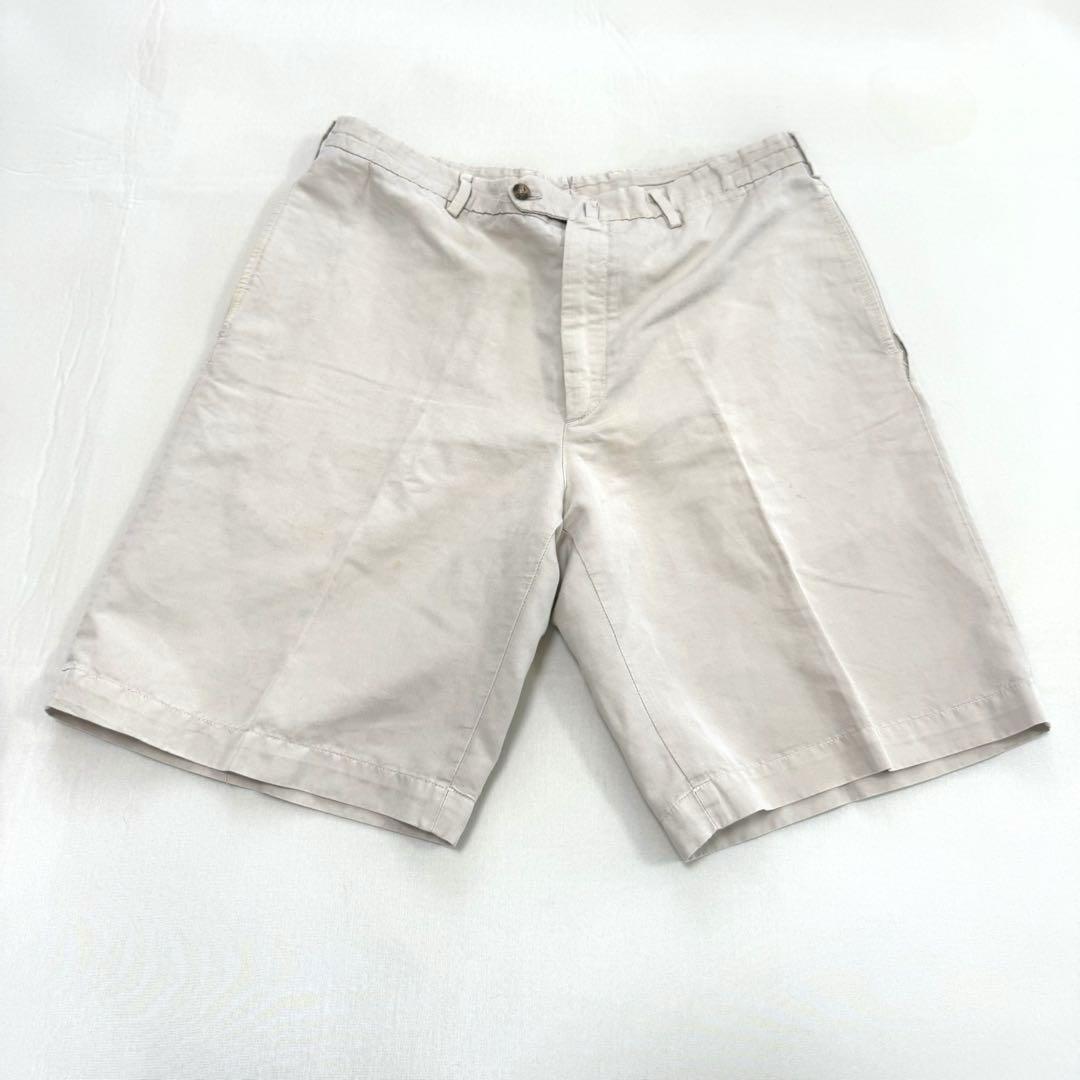 ロロピアーナloropiana ショートパンツ ハーフパンツ　リネン　ベージュ
