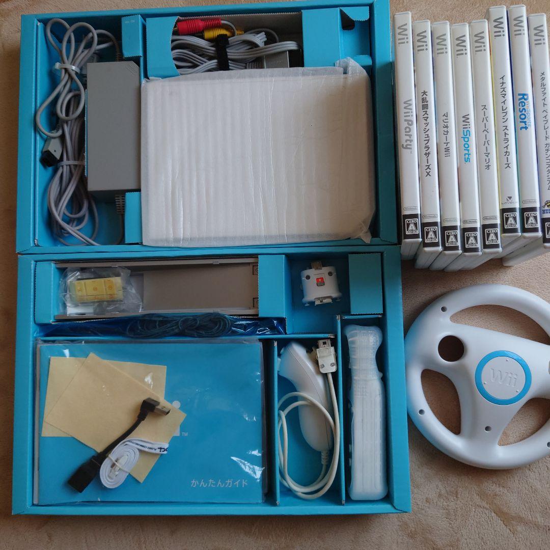Nintendo　Wii　本体　周辺機器　ソフト