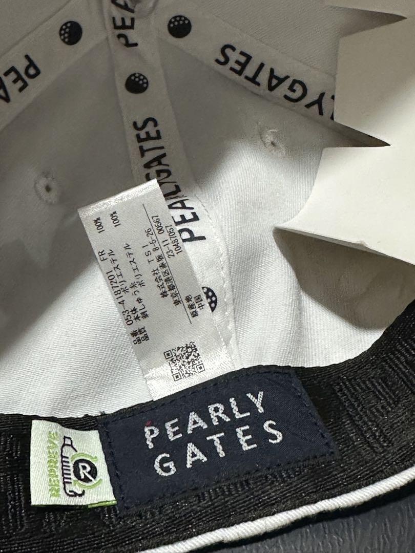 PEARLY GATES キャップ 帽子 「PEARLY GATES」PG SMILE総柄