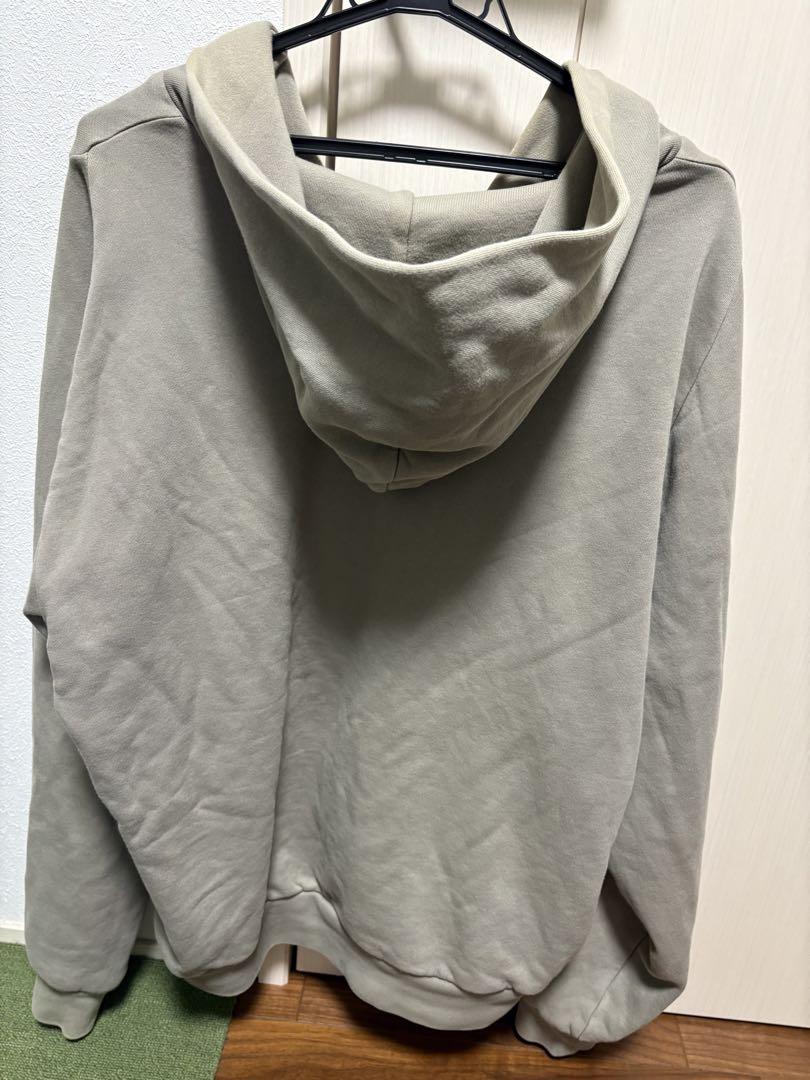 Yeezy gap zipパーカー　グレージュ　L