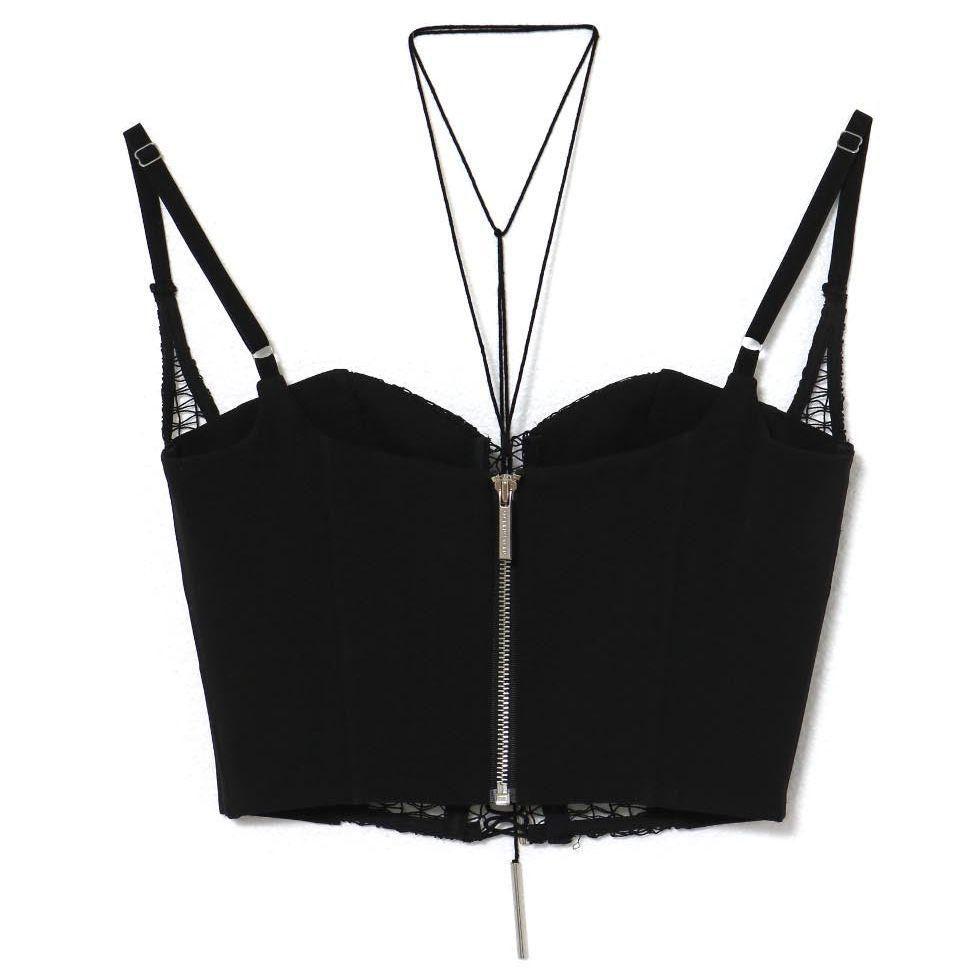 新品　THEREDTHREAD　S corset camisole thread
