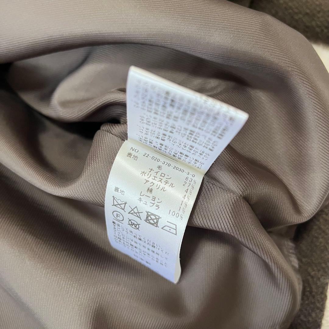 極美品 ジャーナルスタンダード レサージュ MANTECOスタンドショートコート 極美品 ジャーナルスタンダード レサージュ MANTECOスタンドショートコート