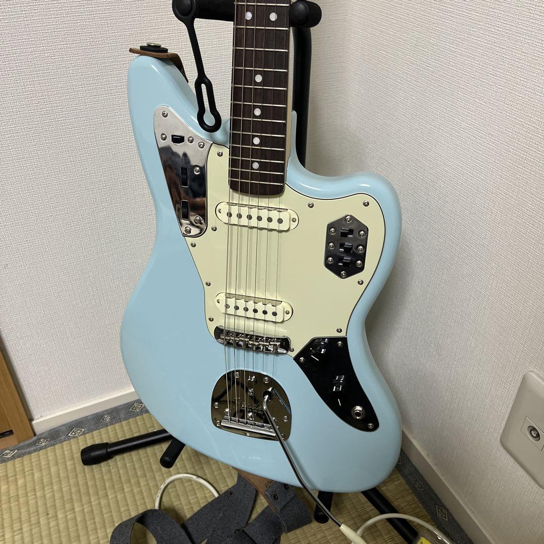 ギター Fender Jaguar Daphne Blue