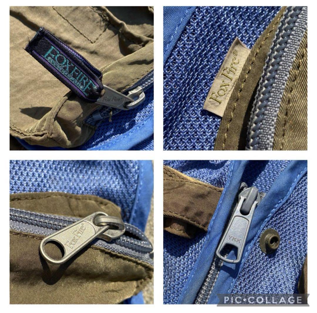 80s vintage FoxFire フィッシングベスト