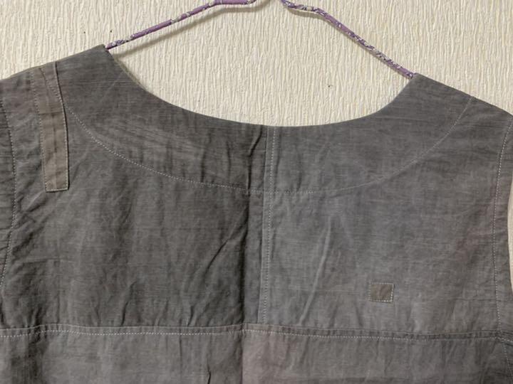 大人気正規品 古布リメイク 鉄媒染 家紋 幟旗 ワンピース ハンドメイド ノースリーブ 丸に橘 xUg2l-m97552266284 即納新作
