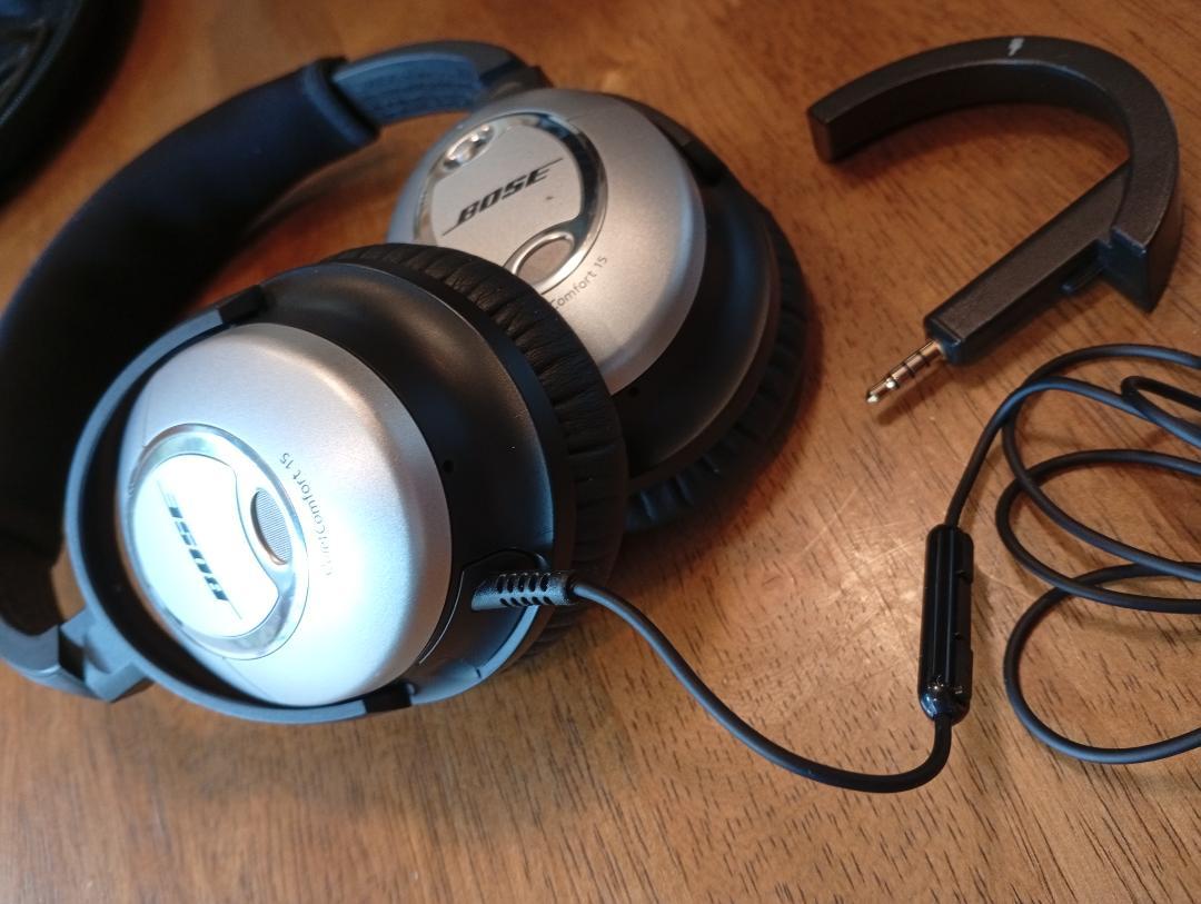 Bose QuietComfort15 + Bluetoothワイヤレスアダプタ