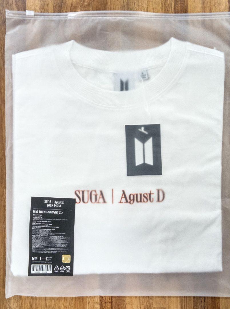 ユンギ Tシャツ ロンT XL シュガ ロング D-DAY 公式 ツアー