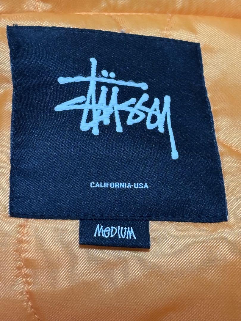 Stussy フード付き ミリタリージャケット M