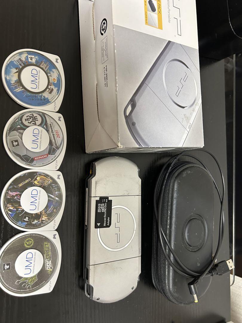 PSP-3000 KMS 本体　箱付き　カセット付き