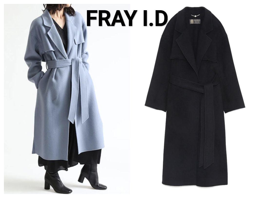 FRAY I.D フレイアイディー MANTECO リバーコート 黒 マンテコ