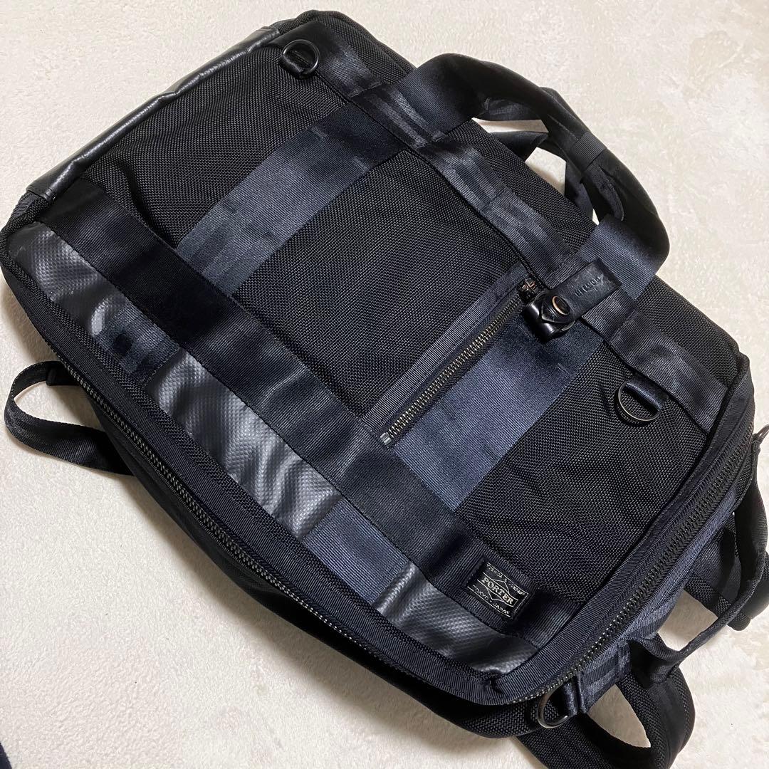 ポーター ヒート 2way ビジネスバッグ リュック ブラック吉田カバン