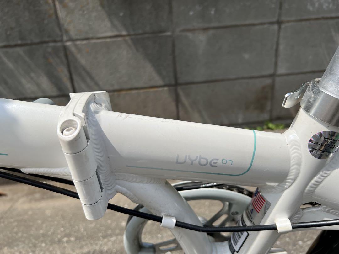 miyo345DAHON 折りたたみ自転車 ホワイト　点検整備済