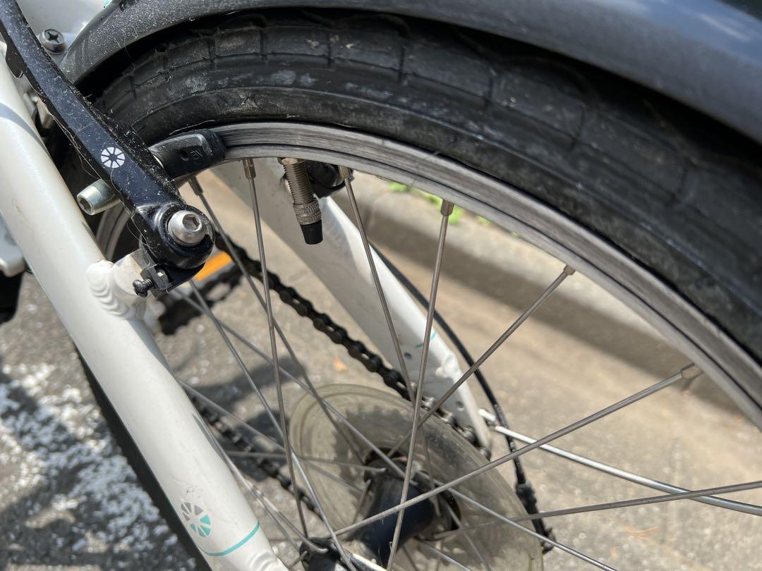 miyo345DAHON 折りたたみ自転車 ホワイト　点検整備済