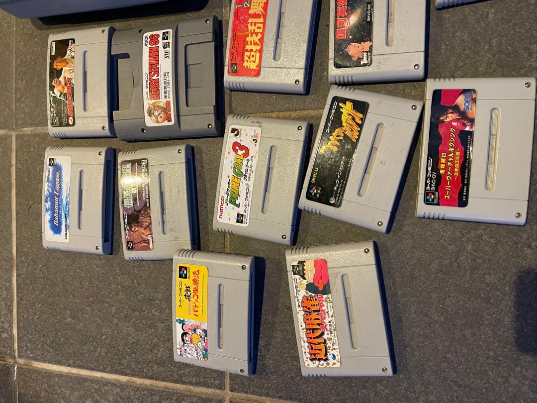 ゲームカートリッジ付き サテラビューやや傷や汚れあり